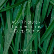 ASMR Nature - Thunderstorms - Deep Slumber