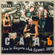 Live in Coyote Club, Брест, 2017