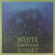 White Saxophone Sunset