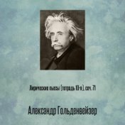 Лирические пьесы (тетрадь 10-я), соч. 71