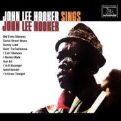 Sings John Lee Hooker