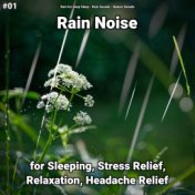 #01 Rain Noise for Sleeping, Stress Relief, Relaxation, Headache Relief