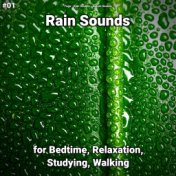 #01 Rain Sounds for Bedtime, Relaxation, Studying, Walking