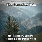 #01 The Sound of Rain for Relaxation, Bedtime, Reading, Background Noise