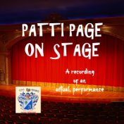 Patti Page on Stage
