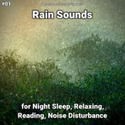 #01 Rain Sounds for Night Sleep, Relaxing, Reading, Noise Disturbance