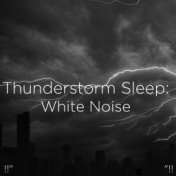 !!" Thunderstorm Sleep White Noise "!!