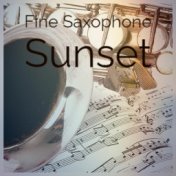 Fine Saxophone Sunset