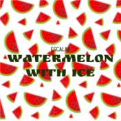 Watermelon with ice