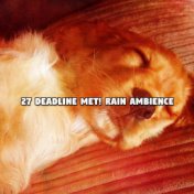 27 Deadline Met! Rain Ambience