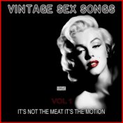 Vintage Sex Songs - It's Not The Meat It's The Motion, Vol 1