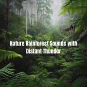 Nature Rainforest Sounds with Distant Thunder