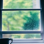 Rain Fall On Window