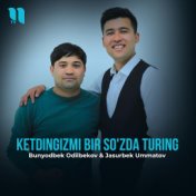 Ketdingizmi bir so'zda turing