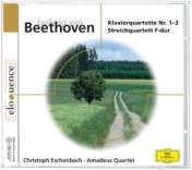 Beethoven: Klavierquartette 1-3; Streichquartett F-Dur