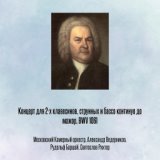 Концерт для 2-х клавесинов, струнных и бассо континуо до мажор, BWV 1061, Отрывок 2
