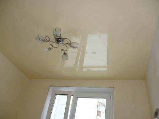 Молочный натяжной потолок фото Молочный натяжной потолок фото