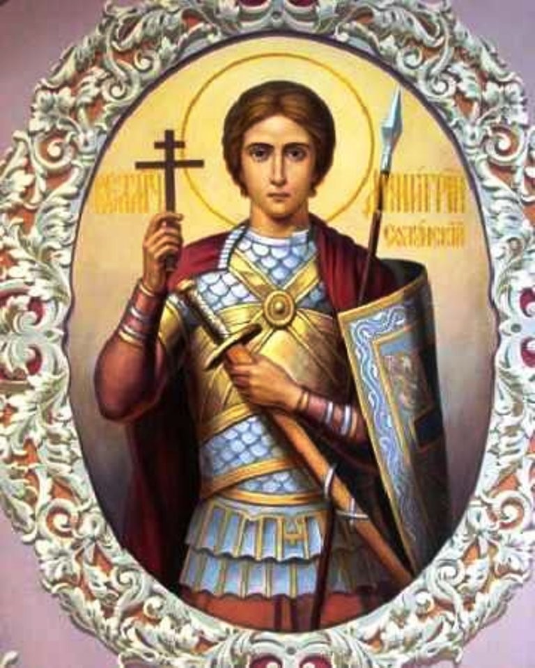 Картинки по запросу святой димитрий солунский икона