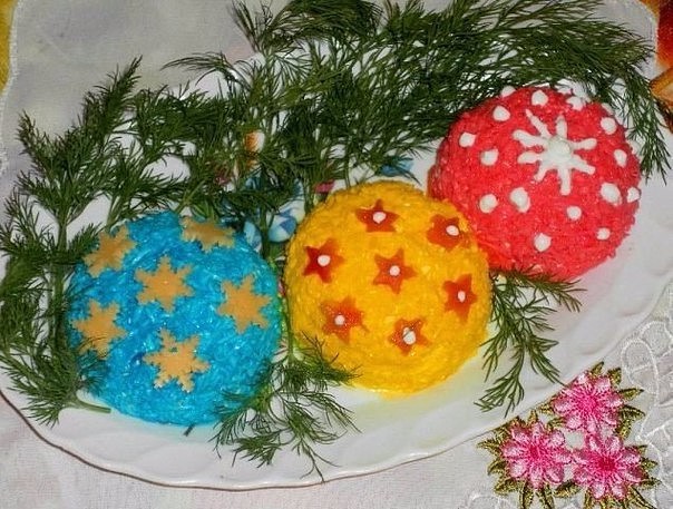 Салат «Новогодние игрушки» Салат «Новогодние игрушки»