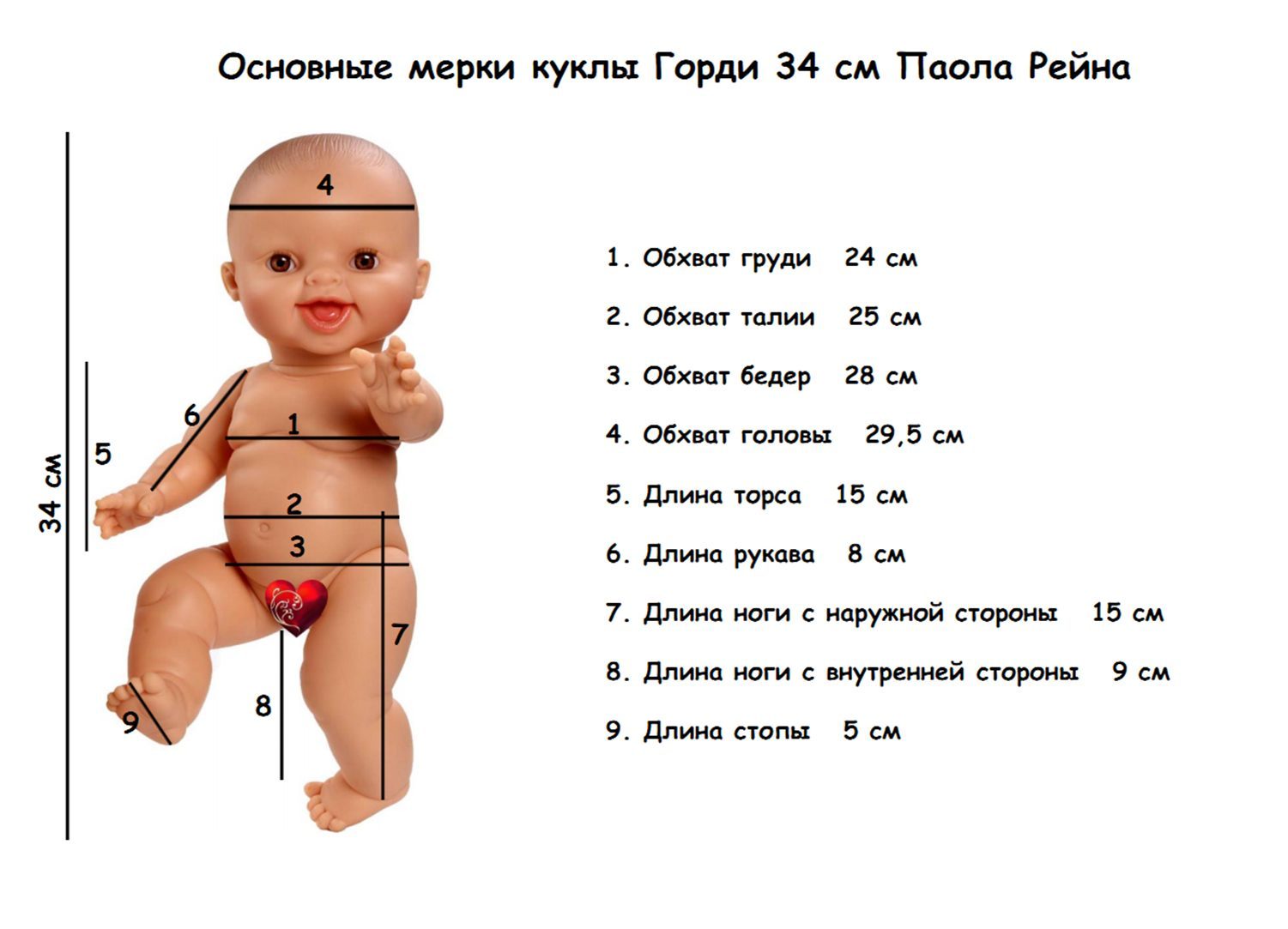 Окружность головы 32. Мерки кукол Паола Рейна 32 см. Выкройки для пупса Горди 34 см. Пупс Паола Рейна 32см мерки. Мерки куклы Беби Борн.