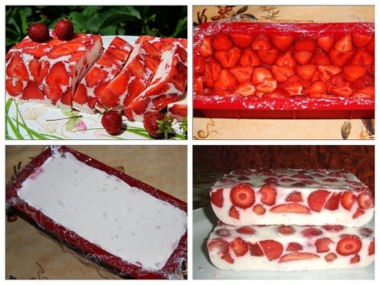 Клубника с желатином рецепт с фото Клубника с желатином рецепт с фото