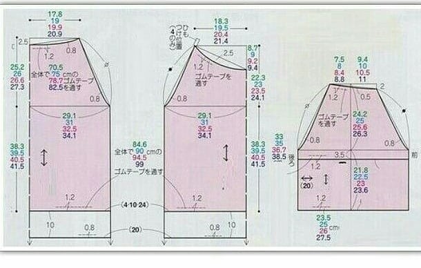 Блузка реглан выкройка