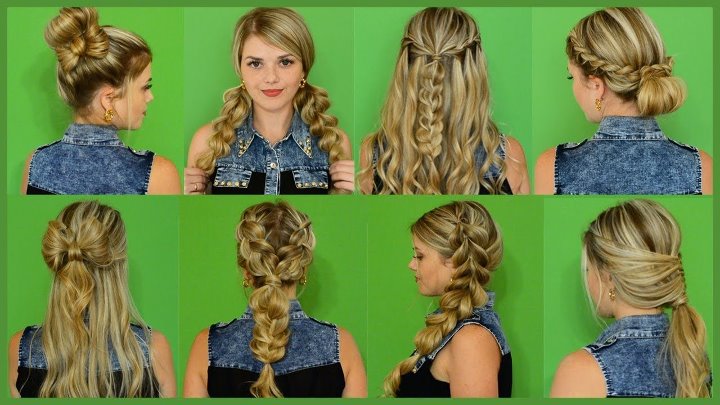 Какую классную прическу можно сделать Какую классную прическу можно сделать