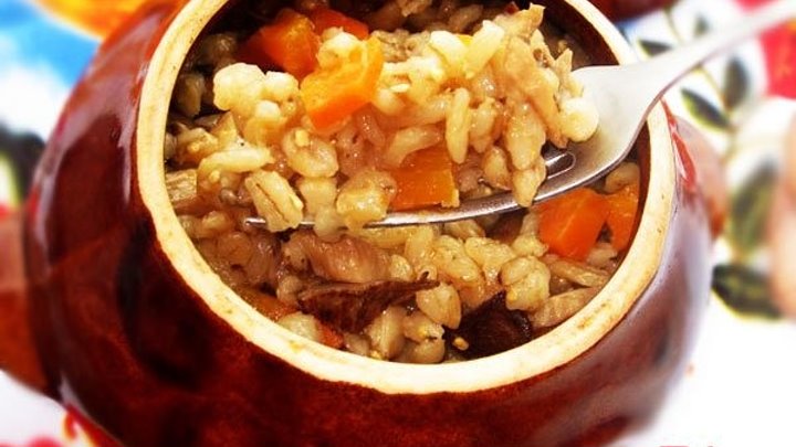 Каша в горшочках в духовке фото Каша в горшочках в духовке фото