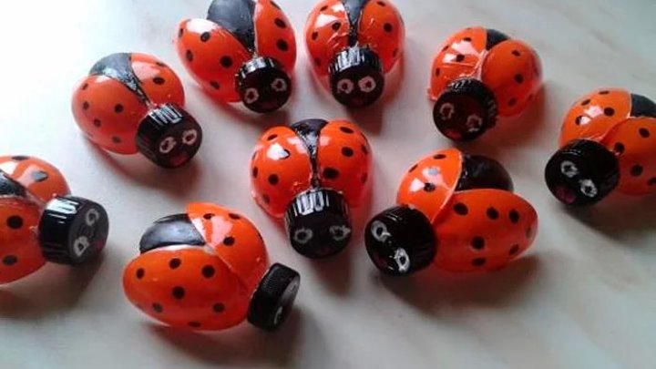Божья коровка фото поделка Божья коровка фото поделка