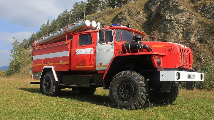 Как выглядит пожарная машина урал Как выглядит пожарная машина урал