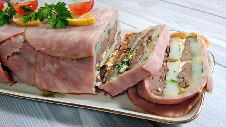 Куриная печень рулет рецепт с фото Куриная печень рулет рецепт с фото