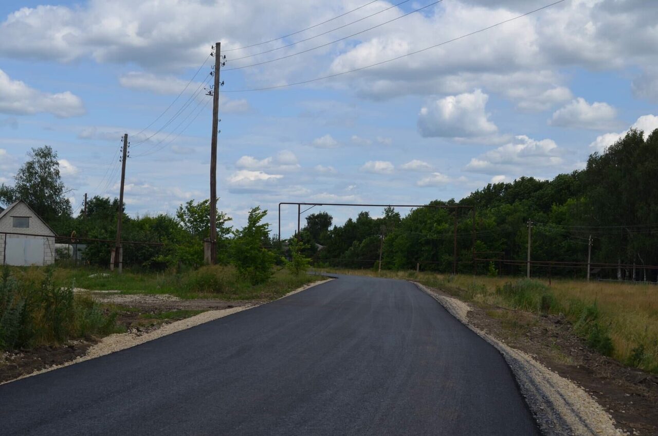 В Петровском районе завершился ремонт сельских дорог