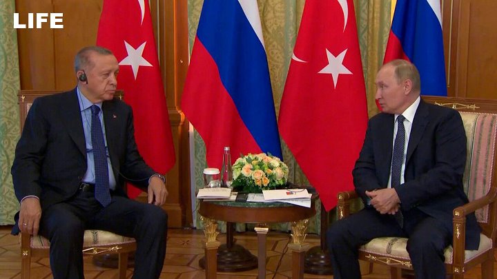 Лидеры России и Турции рассказывают об итогах переговоров в Сочи