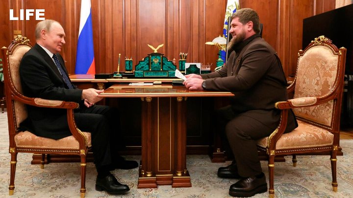 Президент РФ провёл встречу с главой Чечни