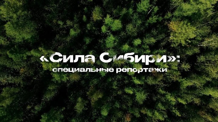 «Сила Сибири»: специальные репортажи