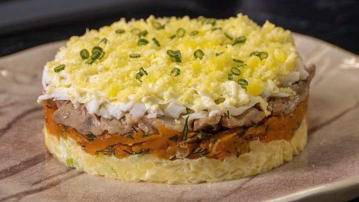 Салат мимоза с горбушей фото пошагово Салат мимоза с горбушей фото пошагово