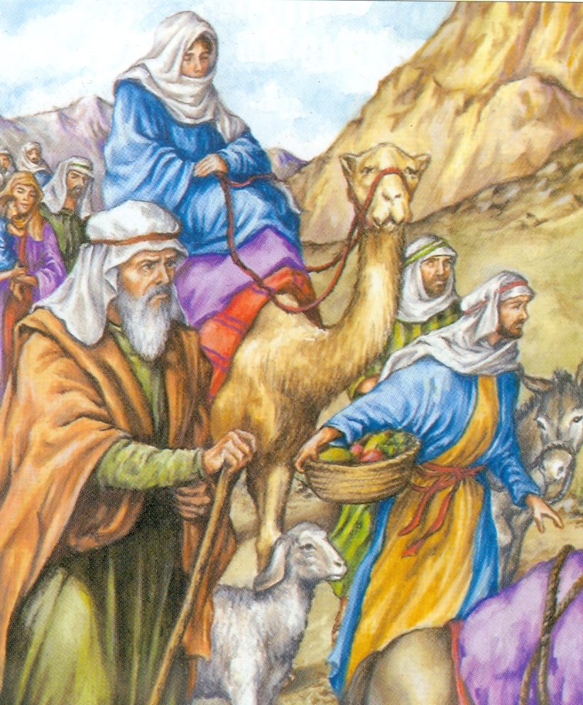 Картинки по запросу Авраам и Сара идут в Египет