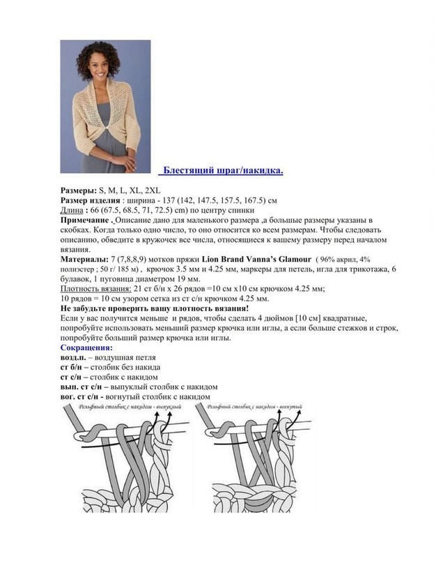 Столбик, петелька, стежок (идеи для вязания &