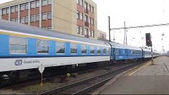 ČD 150.210 - Příjezd vlaku R 703 Hradišťan - Olomouc hl.n., ...