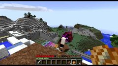 Воздушный Замок в Minecraft с Mirelle ч.13. Кучка и зомби!
