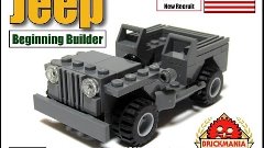LEGO Brickmania US Army Jeep review/Обзор ЛЕГО Брикмания Во