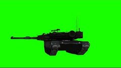 USA tank ABRAMS 02 in green screen free stock footage
