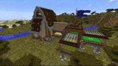 Minecraft - Постройки - Уютный дом фермера