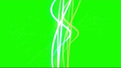 visual particular effect 04 in green screen free stock foota...
