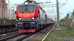ЭП20-036 с поездом №154 &quot;Москва - Нижний Новгород&quot;