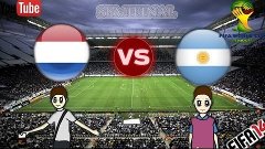 Netherlands Vs Argentina • FIFA World Cup Brazil • SEMIFINAL...