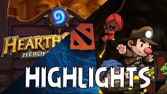 Hearthstone | Dota 2 | Spelunky | Хайлайты со для стримов