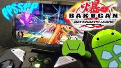 Bakugan: Defenders of the Core PPSSPP on Nvidia Shield (Tegr...