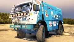 SpinTires Kamaz Master 4911 Off Road -Gameplay-