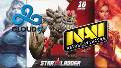 Na`Vi vs C9 Star Ladder Star Series Season 10 Dota 2 ENG Lan